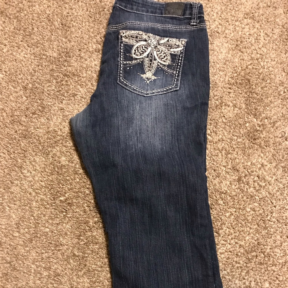 Love Indigo Capris